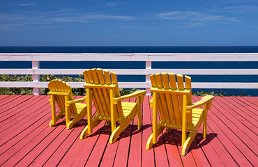 Redwood Decking in Glendale