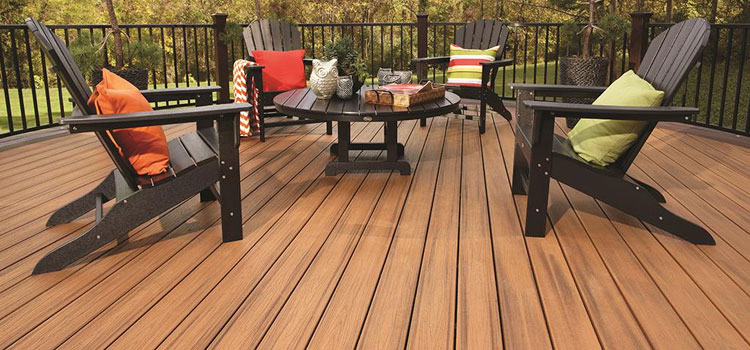 Black TREX Decking in Glendale, CA